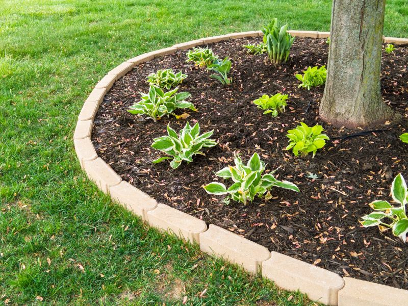 Curbed Garden Bed